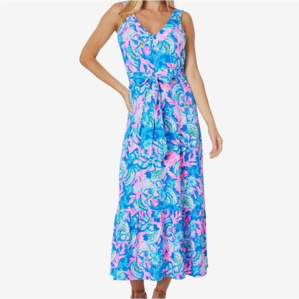 Nwt lilly pulitzer madsen midi dress